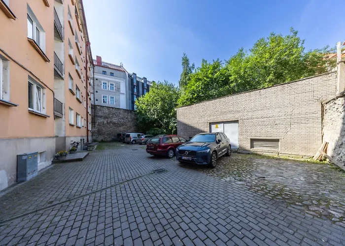 شقة Old Town, Beautiful Yard View, Sauna