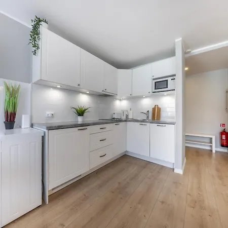 Old Town, Beautiful Yard View, Sauna Lejlighed *